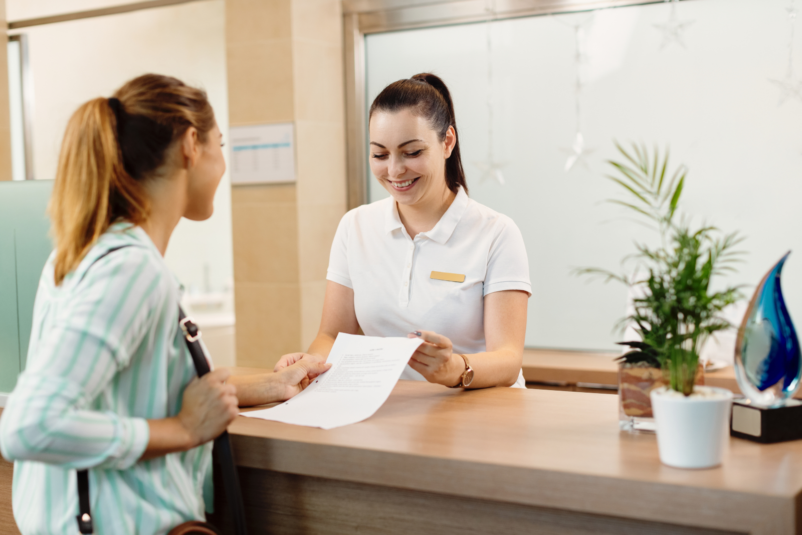 front desk